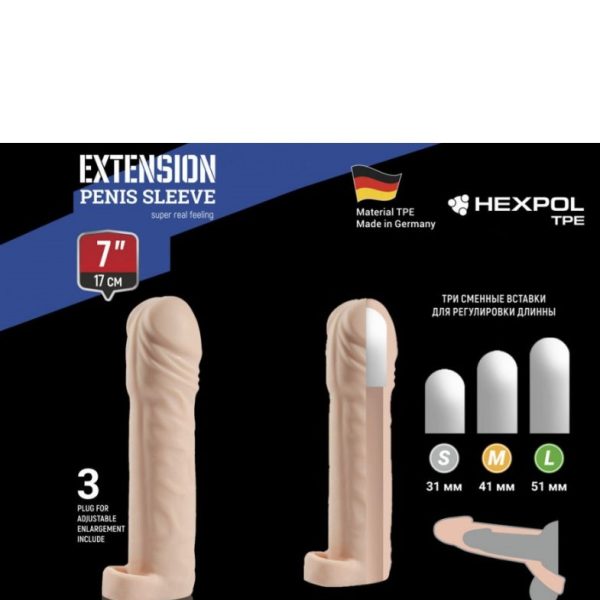 Насадка-удлинитель с кольцом Extension sleeve SB-004ES
