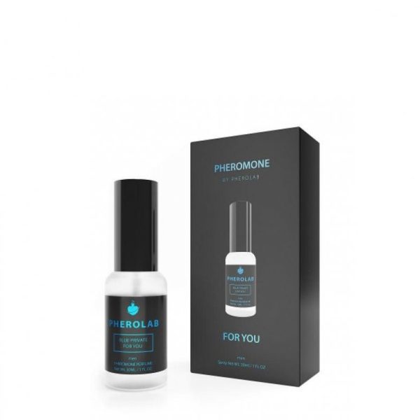 Мужские духи с феромонами PHEROLAB Blue Private, 30 мл