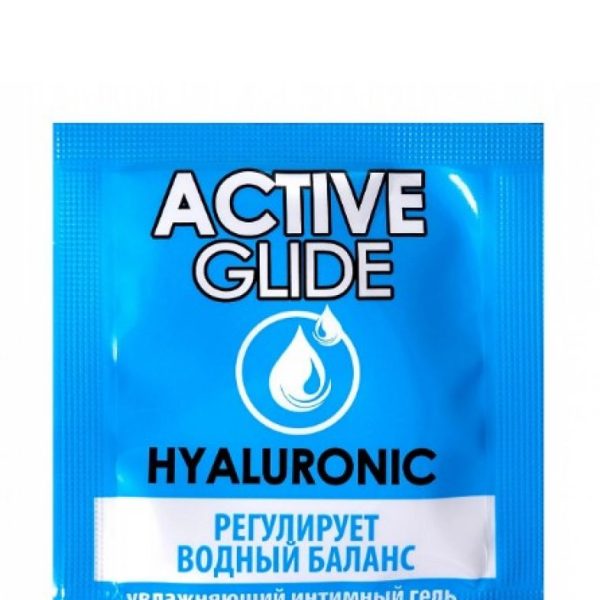 Увлажняющий интимный гель ACTIVE GLIDE HYALURONIC, 3 г арт. LB-29005