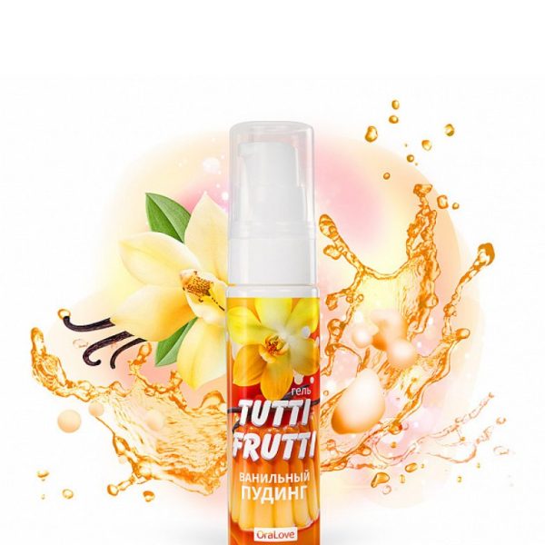 Интимный гель TUTTI-FRUTTI ванильный пудинг 30 г арт. LB-30022
