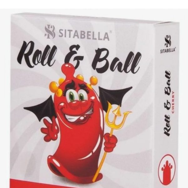 НАСАДКА СТИМУЛИРУЮЩАЯ SITABELLA R&B ВИШНЯ 4 шар, 142